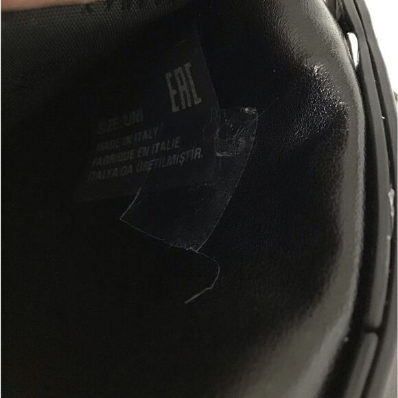 MM6 Maison Margiela Logo Black Folding Small Wallet On A Chain - Picture 12 of 16